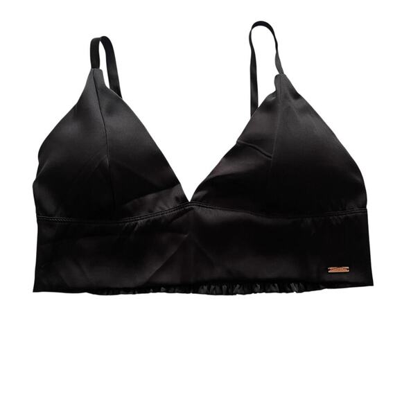 Dankskin Intimate Bralette w/ pants set Color: Black Size:L - Picture 4 of 7